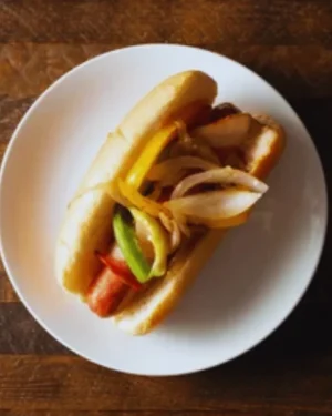 Hot dogs sin piel